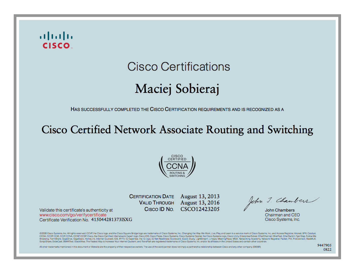 Cisco Certified Network